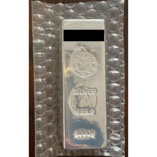 未開封 石福 銀 シルバー silver インゴット 地金 1kg 1000g(その他)