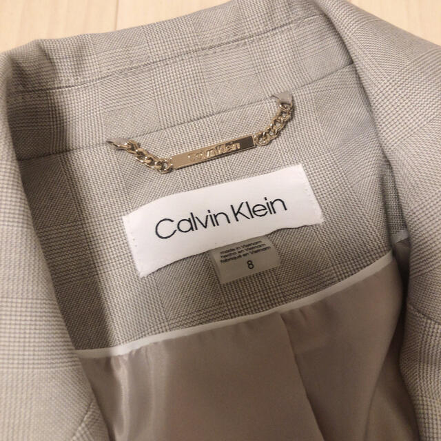 Calvin Klein(カルバンクライン)のカルバンクライン　テーラードジャケット レディースのジャケット/アウター(テーラードジャケット)の商品写真