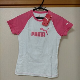 プーマ(PUMA)のPUMA　レディースTシャツ　Lサイズ(Tシャツ(半袖/袖なし))