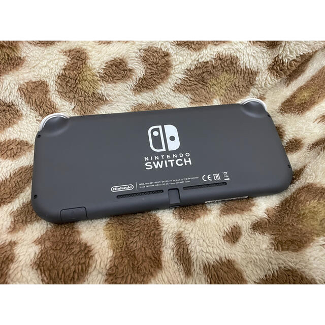 Nintendo Switch(ニンテンドースイッチ)のNintendo Switch Liteグレー あつまれどうぶつの森 セット エンタメ/ホビーのゲームソフト/ゲーム機本体(家庭用ゲーム機本体)の商品写真