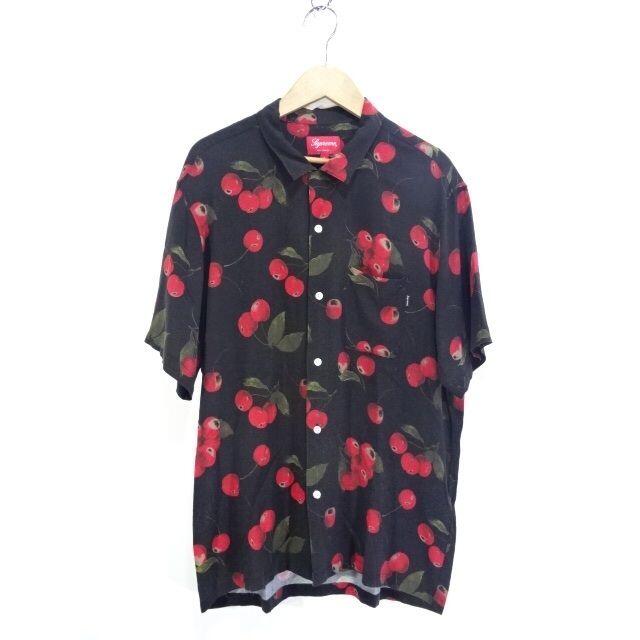 Supreme - SUPREME 19ss CHERRY RAYON S/S SHIRT 大名の+inforsante.fr