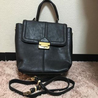 トップショップ(TOPSHOP)の☆今だけ値下げ☆新品☆TOP SHOP☆レザーバッグ☆(ハンドバッグ)