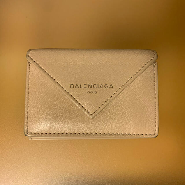 Balenciaga ペーパーミニウォレット-