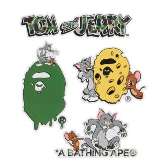 アベイシングエイプ(A BATHING APE)の【 BAPE X TOM AND JERRY 】STICKER SET(その他)