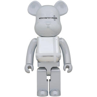 メディコムトイ(MEDICOM TOY)のBE@RBRICK MEDICOM TOY PLUS WHITE CHROME (キャラクターグッズ)