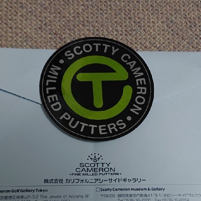 Scotty Cameron(スコッティキャメロン)のスコッティキャメロン ステッカー スポーツ/アウトドアのゴルフ(その他)の商品写真