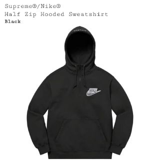 シュプリーム(Supreme)のSupreme Nike Half Zip Hooded Sweatshirt(パーカー)