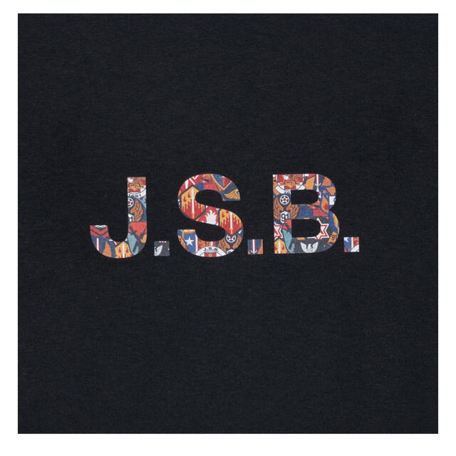 三代目 J Soul Brothers(サンダイメジェイソウルブラザーズ)の⭐︎最終値下げ⭐︎J.S.B.  Patch Pattern Logo Tee メンズのトップス(Tシャツ/カットソー(半袖/袖なし))の商品写真