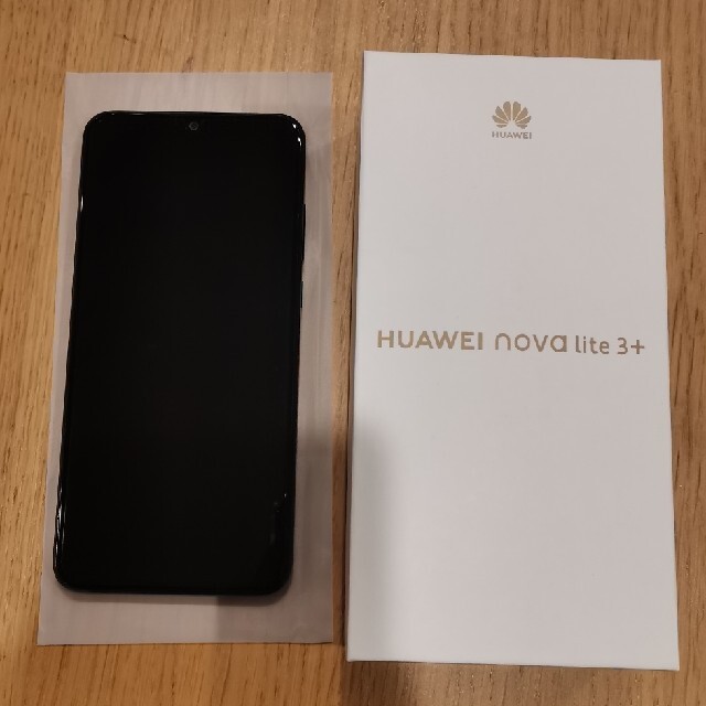 Huawei nova lite 3+ ミッドナイトブラック 美品