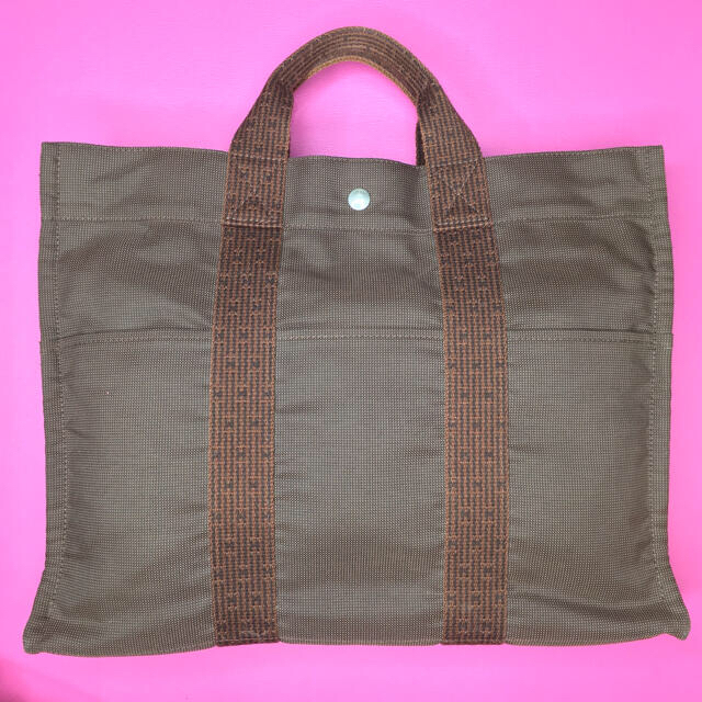 トリーバー Hermes - レア◎正規美品◎エルメス エールライン ブラウン