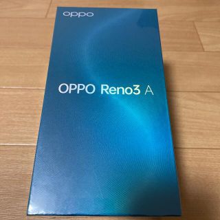 オッポ(OPPO)のOPPO Reno3 A SIMフリー　ブラック　　新品未使用品(スマートフォン本体)