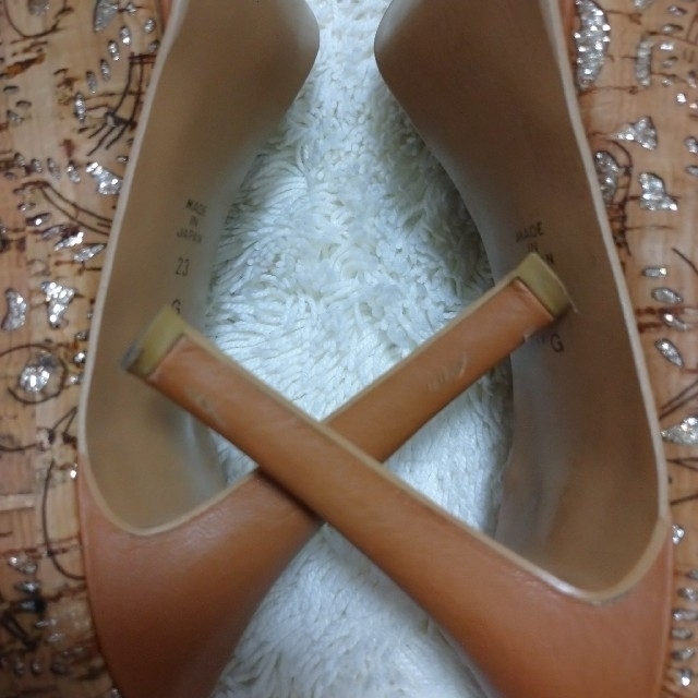 DIANA(ダイアナ)の値下げ ダイアナ  パンプス  オープントゥ 23cm レディースの靴/シューズ(ハイヒール/パンプス)の商品写真