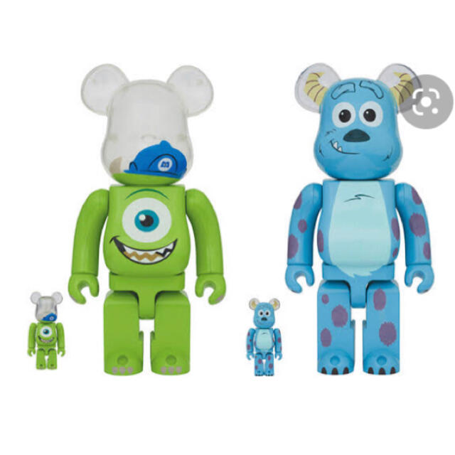 BEARBRICKbe＠rbrick Sulley Mike 100%&400% セット