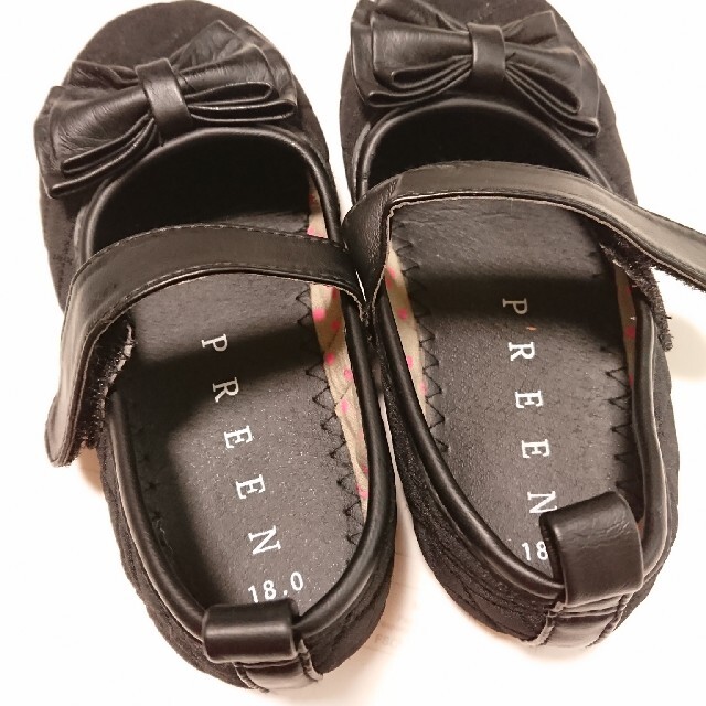 PREEN(プリーン)のPREEN フォーマル キッズシューズ 18㎝ キッズ/ベビー/マタニティのキッズ靴/シューズ(15cm~)(フォーマルシューズ)の商品写真