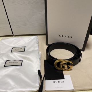 グッチ(Gucci)の【超美品】GUCCI　GGバックル　マーモント　ベルト(ベルト)