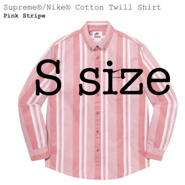 付属品完備 希少S supreme Washed Twill Shirt