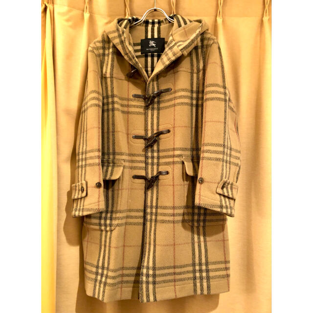 BURBERRY(バーバリー)のBURBERRY ダッフルコート ノバチェック メンズのジャケット/アウター(ダッフルコート)の商品写真