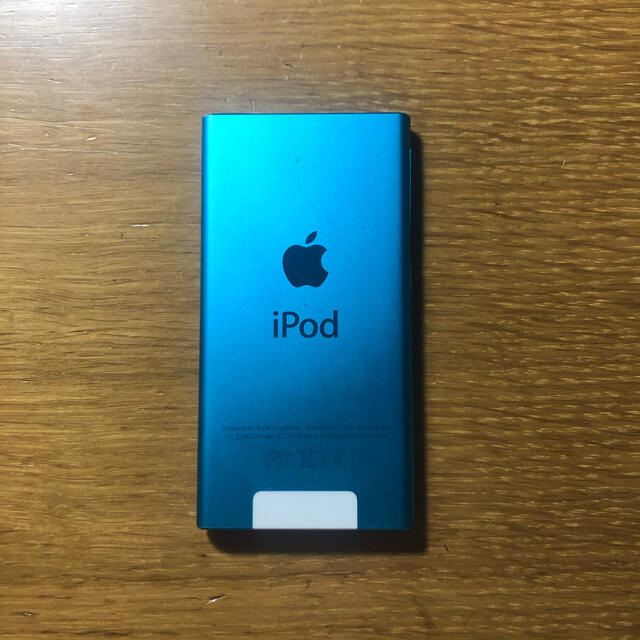 Apple(アップル)のiPod nano 第7世代 水色 スマホ/家電/カメラのオーディオ機器(その他)の商品写真