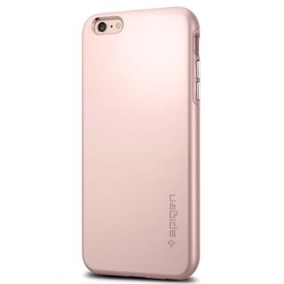 シュピゲン(Spigen)の 【Spigen】 iPhone6s Plus ローズ・ゴールド(iPhoneケース)