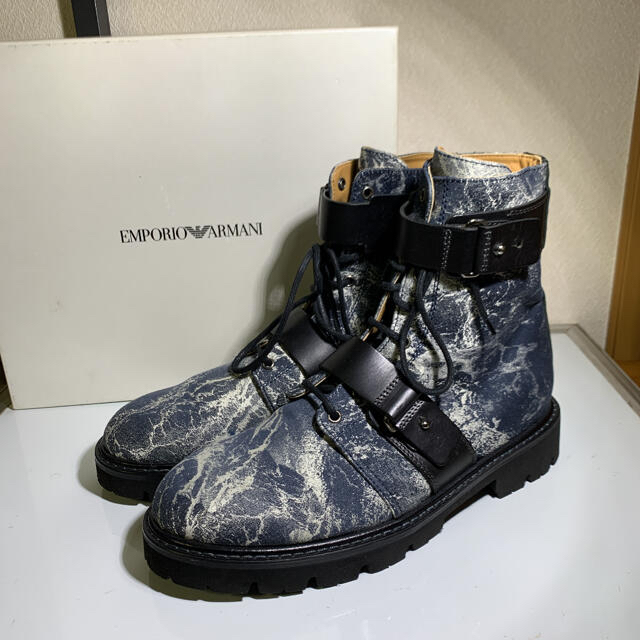 新品 EMPORIO ARMANI エンポリオアルマーニ ドレスシューズ メンズ