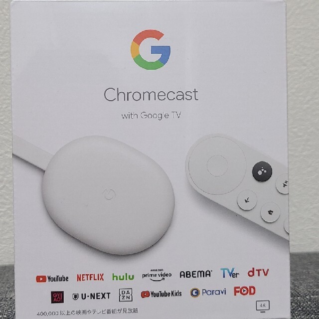新品 Chromecast with Google TV GA01919-JP