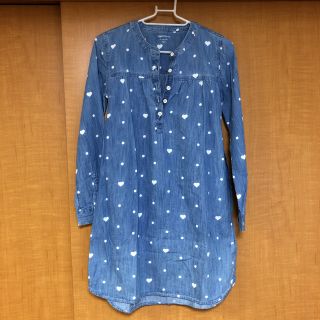 ギャップキッズ(GAP Kids)のデニムシャツワンピース  150(ワンピース)