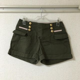 ミッシュマッシュ(MISCH MASCH)のミッシュマッシュ 秋色 カーキー ショートパンツ(ショートパンツ)