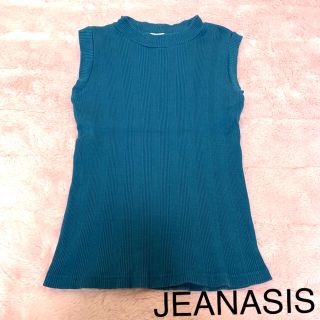 ジーナシス(JEANASIS)のJEANASIS ノースリーブ タンクトップ(カットソー(半袖/袖なし))