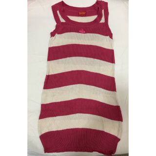 ヴィヴィアンウエストウッド(Vivienne Westwood)のVivienne Westwood RED LABEL ニットワンピース♪(ミニワンピース)