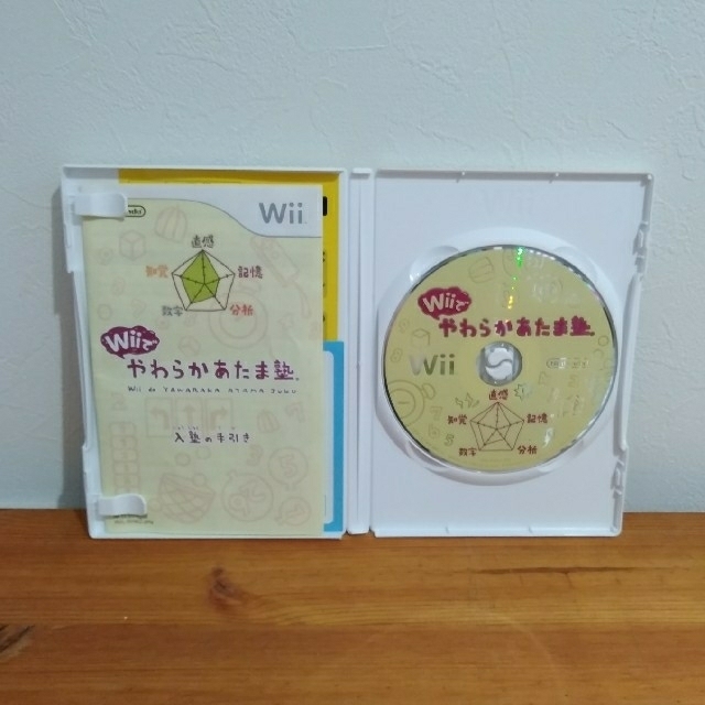 Wii(ウィー)のWiiでやわらかあたま塾 Wii エンタメ/ホビーのゲームソフト/ゲーム機本体(家庭用ゲームソフト)の商品写真