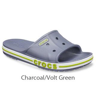 クロックス(crocs)の22cm クロックス Bayaband Slide Charcoal(サンダル)
