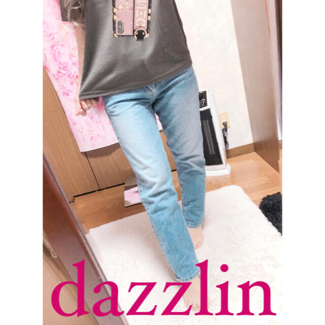 dazzlin(ダズリン)の3123.dazzlin ストレートデニム インディゴ 25インチ レディースのパンツ(デニム/ジーンズ)の商品写真