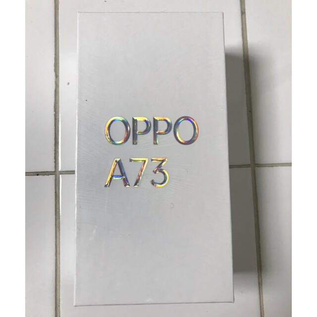 【新品未開封】OPPO A73スマートフォン/携帯電話