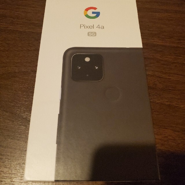 【新品未使用】Pixel 4a (5G) Just Black SIMフリー ⑤