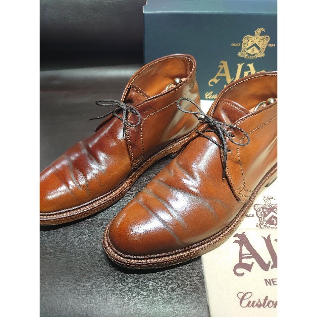 Alden - ウイスキー オールデン コードバン 1348 US8D チャッカブーツ