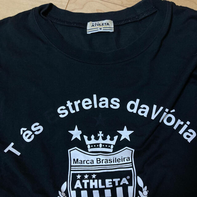 ATHLETA(アスレタ)の【複数割】ATHLETA アスレタ　ロンT 長袖　シャツ　Mサイズ　黒 メンズのトップス(Tシャツ/カットソー(七分/長袖))の商品写真