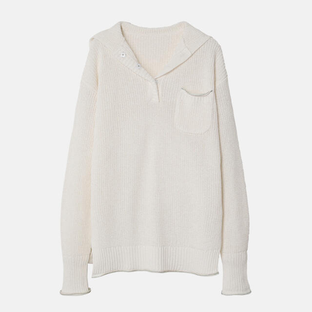 LE CIEL BLEU(ルシェルブルー)のmikaさま専用　IRENE Sailor Knit Tops レディースのトップス(カットソー(長袖/七分))の商品写真