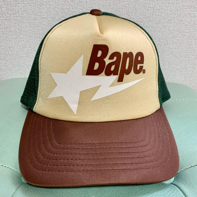 A BATHING APE - A BATHING APE BAPESTA メッシュキャップ② A BATHING APE - A BATHING APE BAPESTA メッシュキャップ②