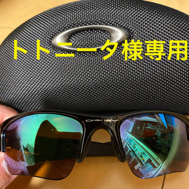 Oakley(オークリー)のブラックフレーム 偏光グラス サングラス メンズのファッション小物(サングラス/メガネ)の商品写真