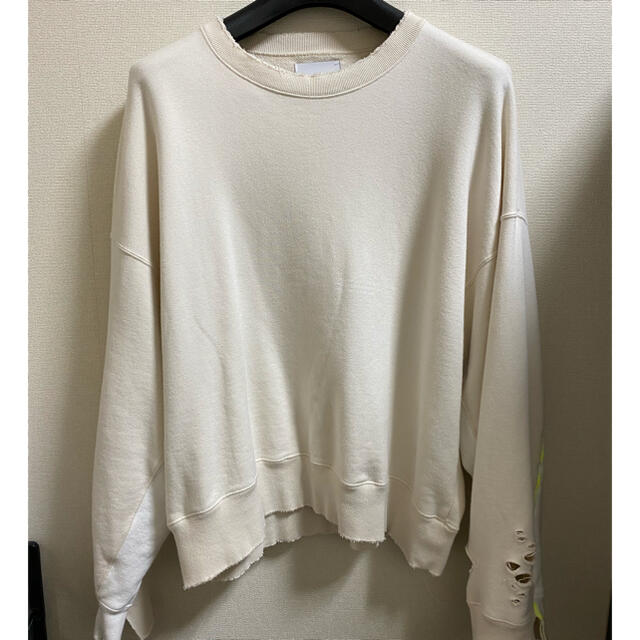 SUNSEA(サンシー)のStein 20ss OVERSIZED REBUILD SWEAT メンズのトップス(スウェット)の商品写真