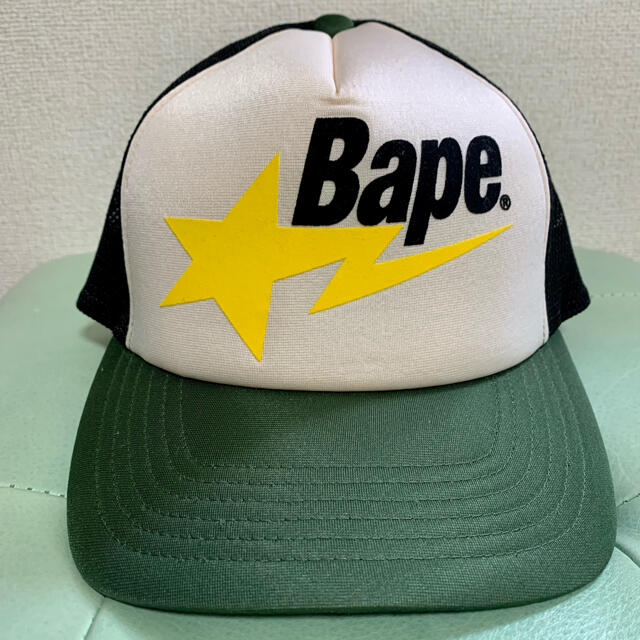 A BATHING APE BAPESTA メッシュキャップ　③