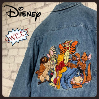 ディズニー(Disney)の【エアロ様】Disney STORE ディズニーストア/デニムシャツ 刺繍(シャツ)