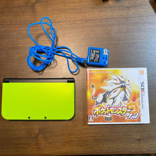 任天堂　3DS L L ライムグリーン　カバー付き❣️美品♪