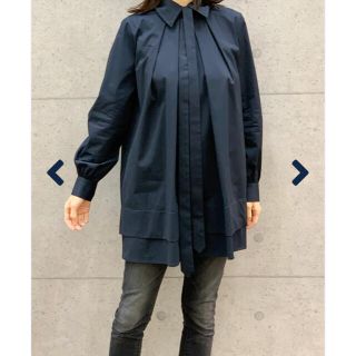 ドゥロワー(Drawer)のマーロンエノンフィ　bow tie  tuck blouse(シャツ/ブラウス(長袖/七分))