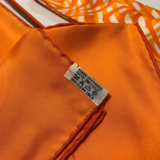 美品 HERMES カレ スカーフ 4