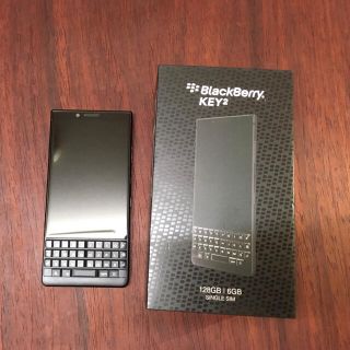 ブラックベリー(BlackBerry)の【Natsumi様専用】BlackBerryブラックベリー KEY2 Black(スマートフォン本体)