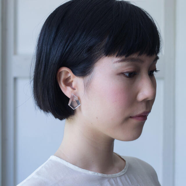 YAECA(ヤエカ)のsirisiri  シリシリ  KIRIKO Earrings SCRAPER レディースのアクセサリー(ピアス)の商品写真