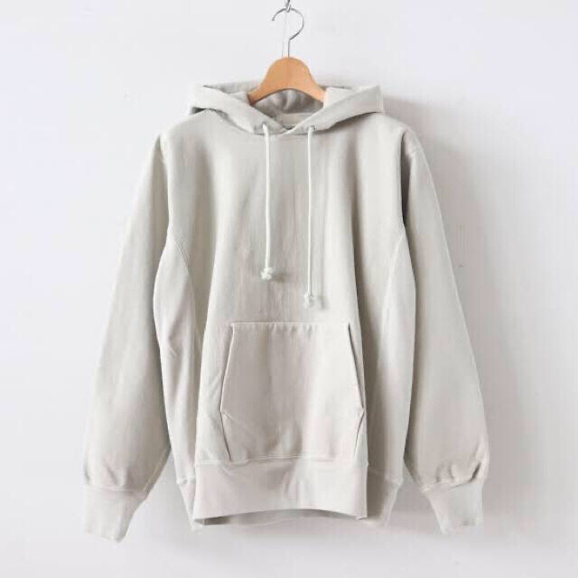 AURALEE SUPER MILLED SWEAT P/O PARKA