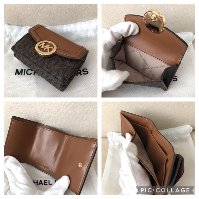 新品★MICHAEL KORS 定価28,600円 FULTON 三つ折り財布