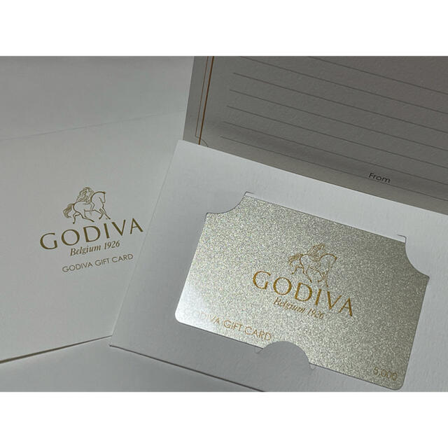【送料無料】GODIVA ギフトカード 5000円分